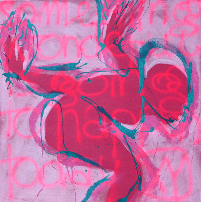 xy anka mierzejewska malarstwo sztuka obrazy contemporaryfinearts kunst kunstler kunstleratelier atelier artist studio pink painting 
