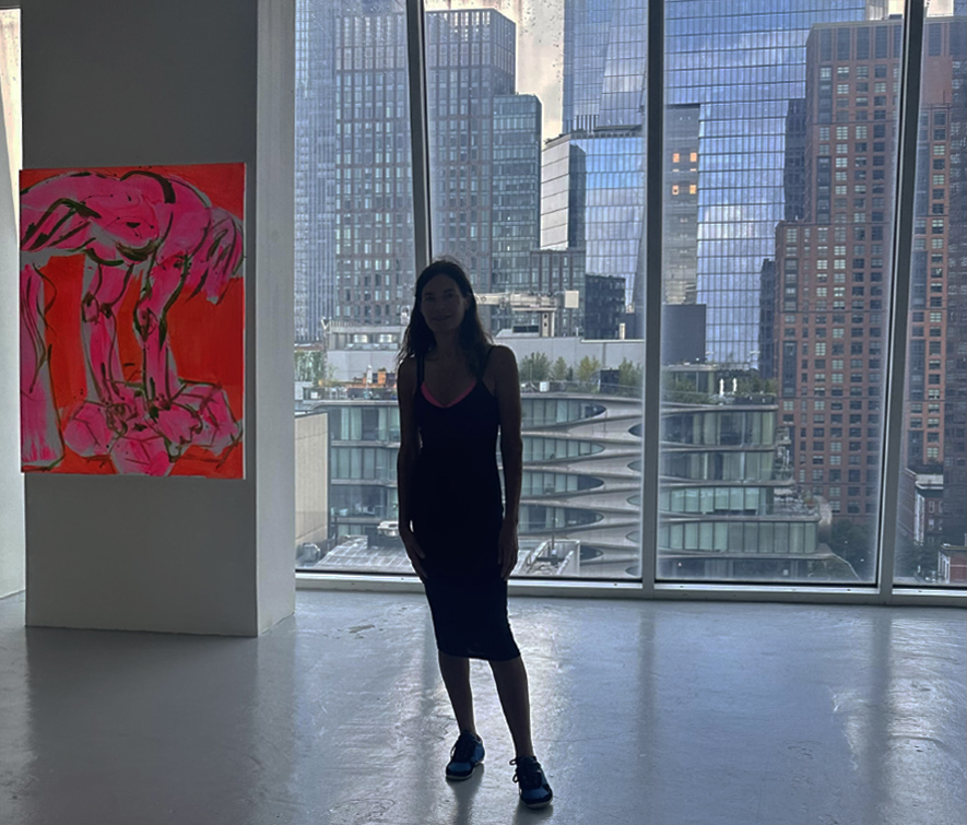 XY anka mierzejewska exhibition nyc new york kunst expressionism expressionisticart expressionistic paintinggs art cntemporary contemporain penthouse 